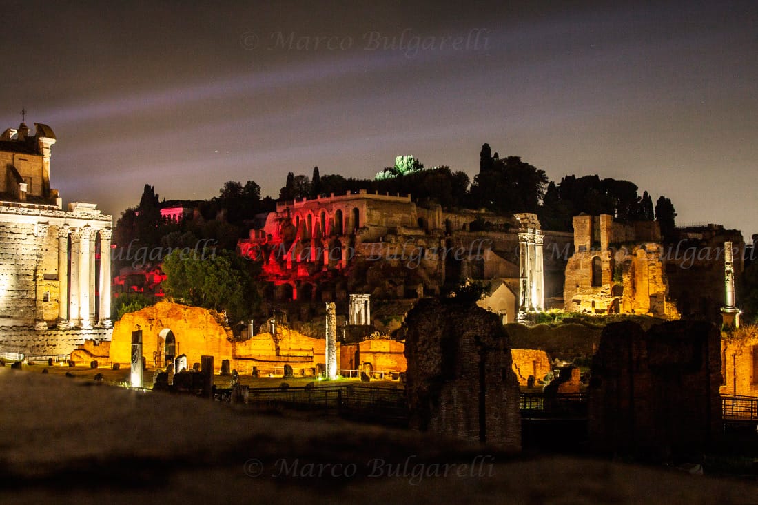 Night Travel Photography tour Rome