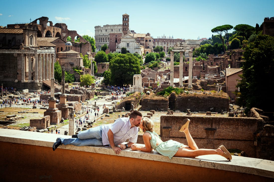 vacation photographer in rome